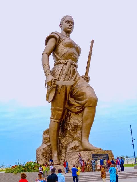 Amazon Statue